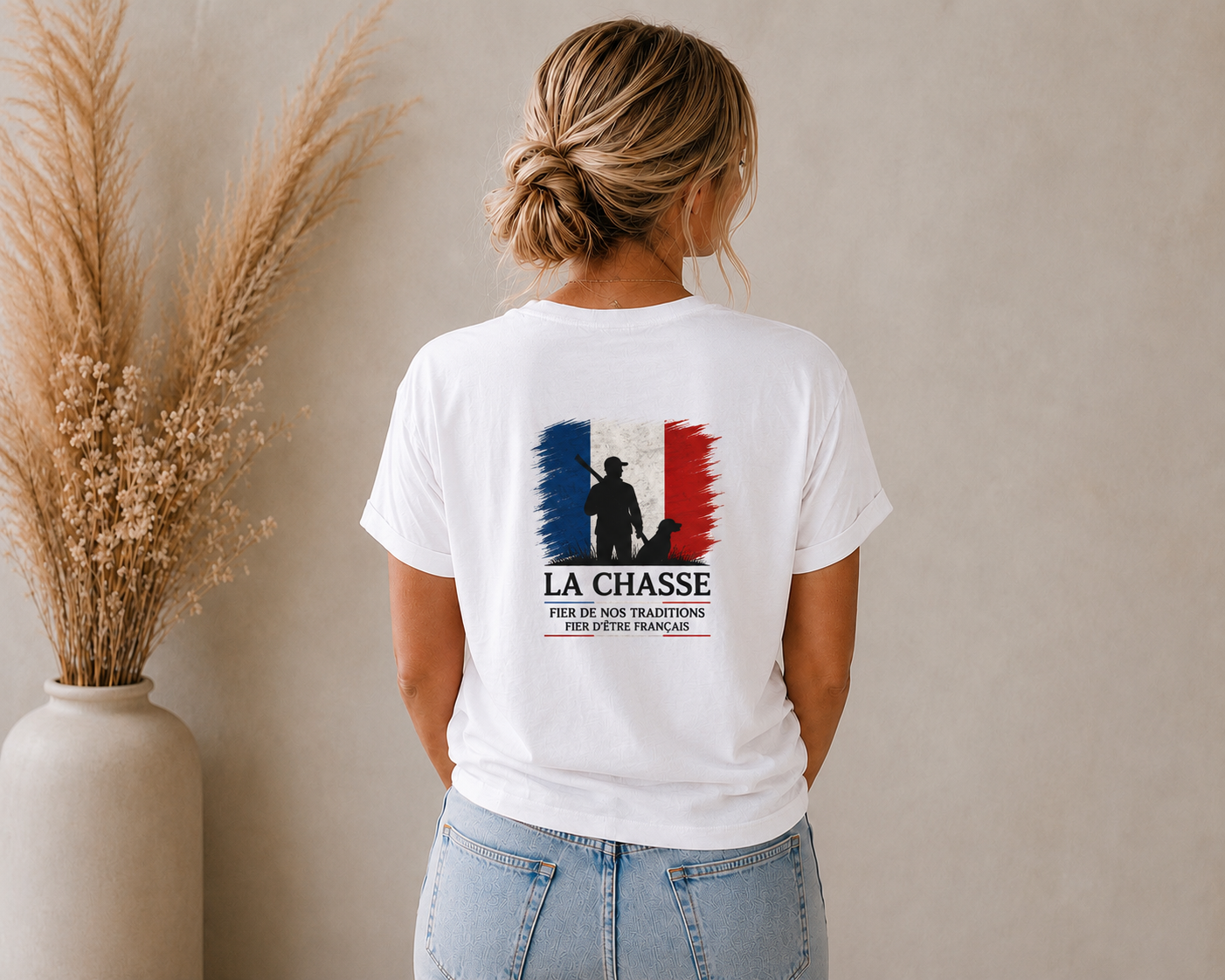 T-shirt de chasse “La Chasse” – Fier de nos traditions –