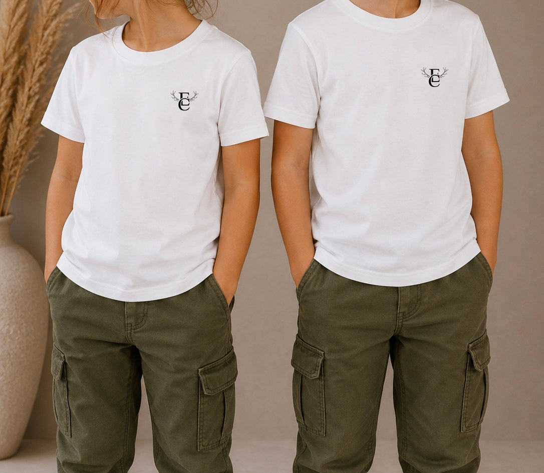T-shirt enfant “La passion nous unit à la nature” – Cerf & Forêt