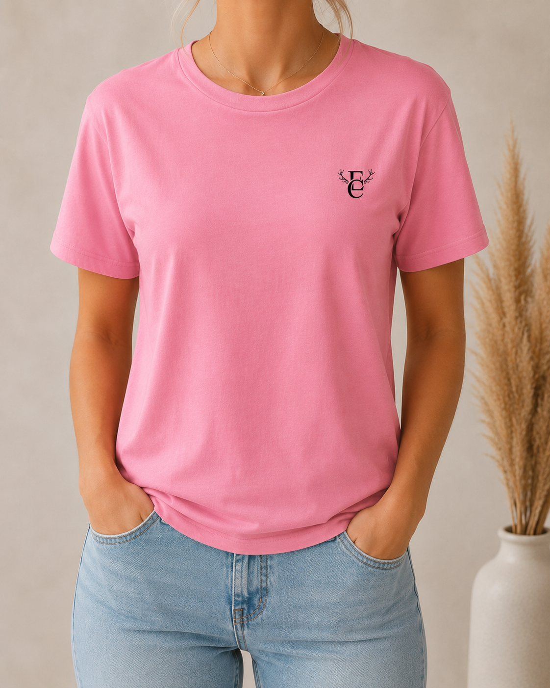 T-shirt Femme Sanglier Fleuri – Esprit Chasseresse