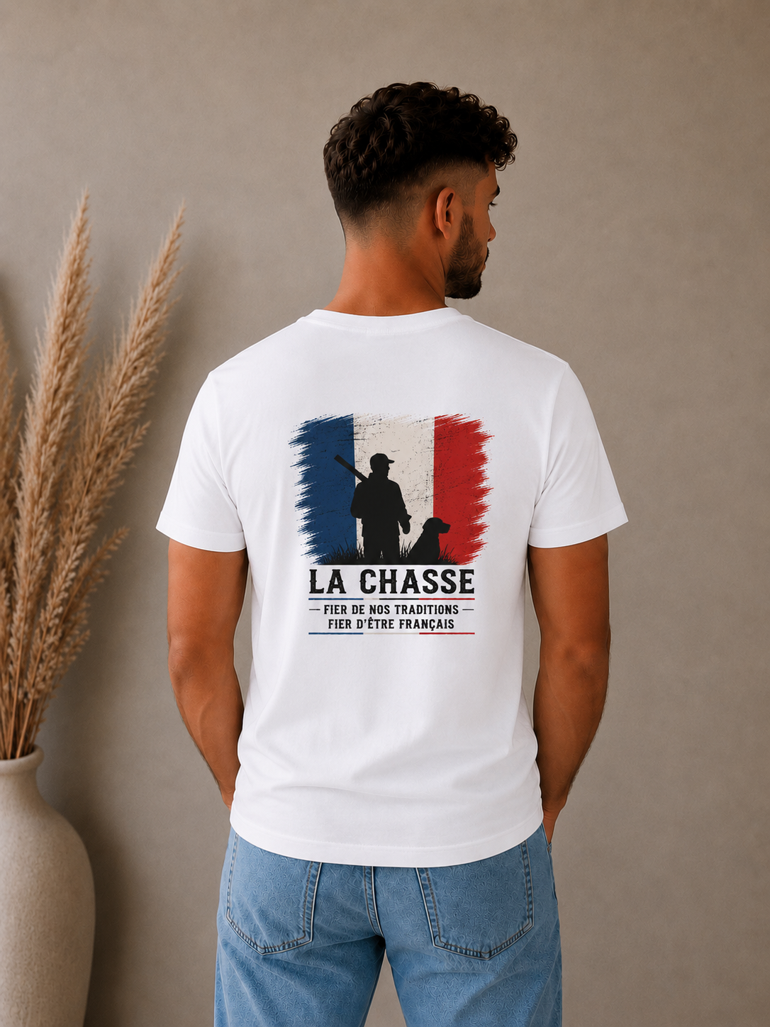 T-shirt de chasse “La Chasse” – Fier de nos traditions –