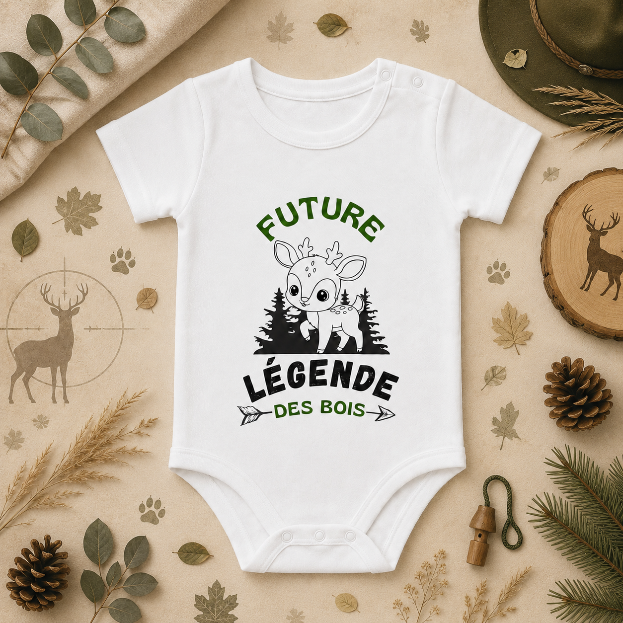 Body Bébé “Future Légende des Bois”